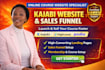 design kajabi website kajabi online course sales funnel landingpage podia kartra