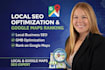do local SEO optimization, gmb optimization and rank on goggle maps