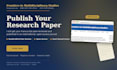 publish your research paper in my own google scholar journal fmsjournal