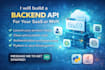 build a backend API for your saas or mvp