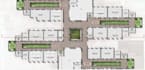 render 2d landscape design plan, property map, urban planning, layout drawings