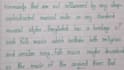 professional handwritten letters and notes
