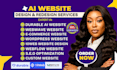 design 10web website, 10web durable ai website, weebly webwave website, 10web