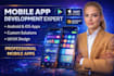 do ai mobile app, android app, ios app, ai flutter app or mobile app developer