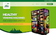 design a custom vending machine website for your business