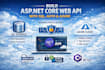 build asp net core web API with sql, auth, and azure