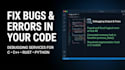 fix bugs and errors in your code