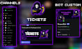setup discord server with a custom bot included
