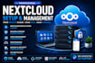 install and configure nextcloud on proxmox, hetzner, or vps server