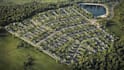 remodel landscape 3d rendering, estate layout, community design, master planning