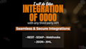 do integration of odoo with any third party API