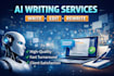 write and edit professional ai content