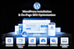 create and setup wordpress website with SEO ready structure
