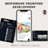design and develop modern web applications with UI UX