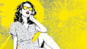 draw a retro pop art roy lichtenstein style