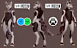 create stylized furry vr chat avatar, vtuber, 3d avatar, vr character nsfw