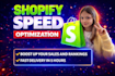 increase shopify speed optimization fix slow store speed boost SEO sales manager