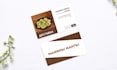 elegant business card  elegant business card