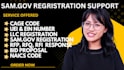 do sam gov registration cage code or ncage code setup for government contracts