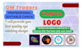 do eye catching logo design with creative concepts