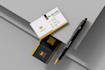 do create eye catching professional business card design