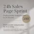 write your complete sales page copy in 24h, fixed scope