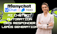 create manychat chatbot automation, tidio, chatfuel, intercom, instagram expert