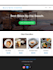 build a modern responsive landing page website using HTML CSS js