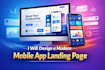 do UI and UX mobile app