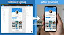 convert figma or UI design into a flutter app