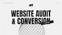 provide a professional website audit and conversion strategy