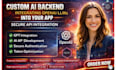 build a custom ai backend integrating openai llms  into your app with secure API