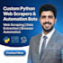 do automation, web scraping, python scraping, data extraction fast