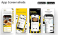 design captivating app screenshots for google play store and app store