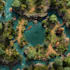 illustrate fantasy map and city map
