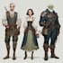 paint dnd character art and rpg character design