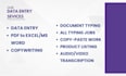 do accurate and reliable data entry work