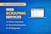 do automated web scraping with python