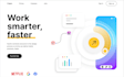 design a responsive landing page in figma