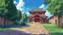 draw anime background and environment art