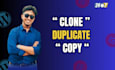 copy clone website, redesign wordpress, migration, real estate website