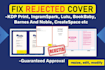 fix your KDP book formatting rejection errors and publish