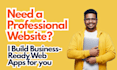 build modern, responsive angular website for business