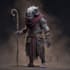 create dark art, metal, gothic illustration