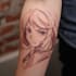 make comic cartoon anime tattoo design