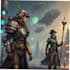 create fantasy steampunk and scifi characters