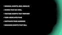 be script writer for youtube video script writing
