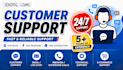 be your dedicated customer support and customer service team