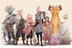 draw your custom dnd party illustration