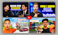 design high CTR youtube thumbnails for more views and clicks